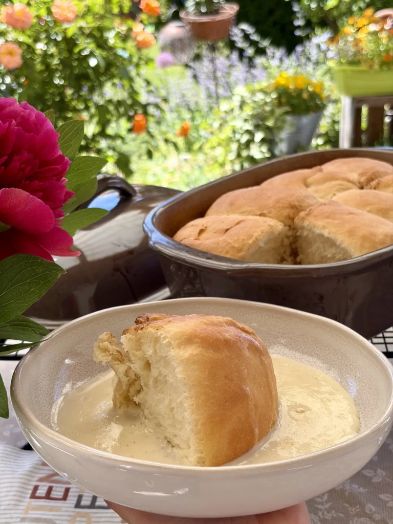Dampfnudeln im Ofenmeister