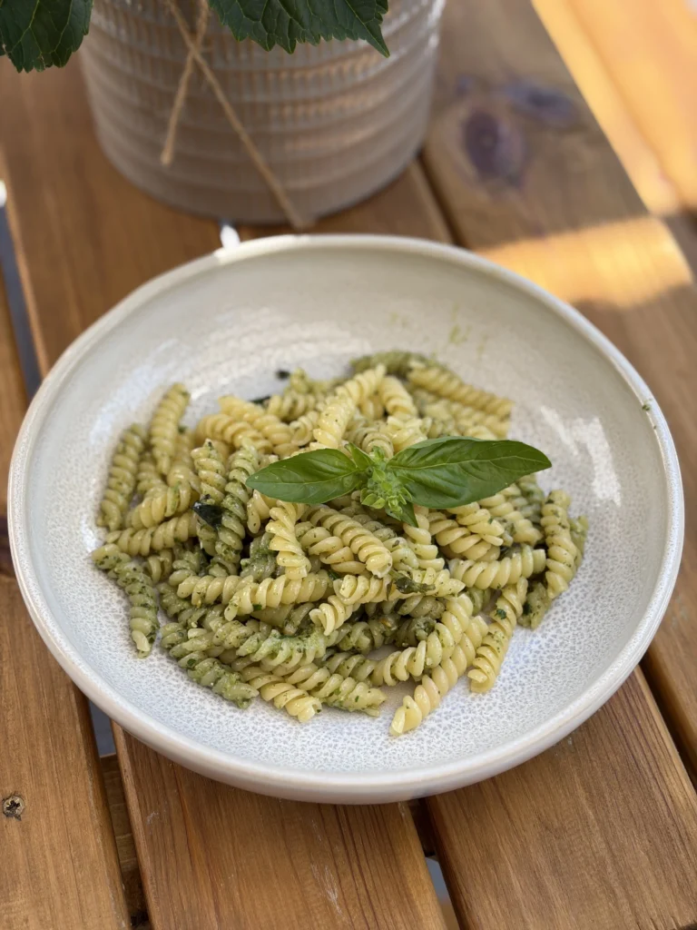 basilikum pesto nudeln