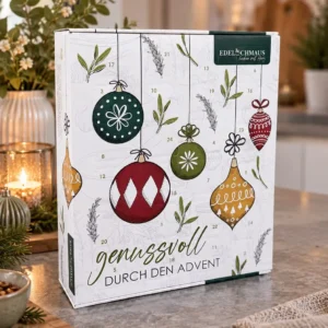 Edelschmaus Adventskalender 2026 mit 24 Türchen – genussvoll durch den Advent